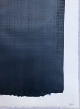 Load image into Gallery viewer, Original Block Print /. "Hidden Blue"