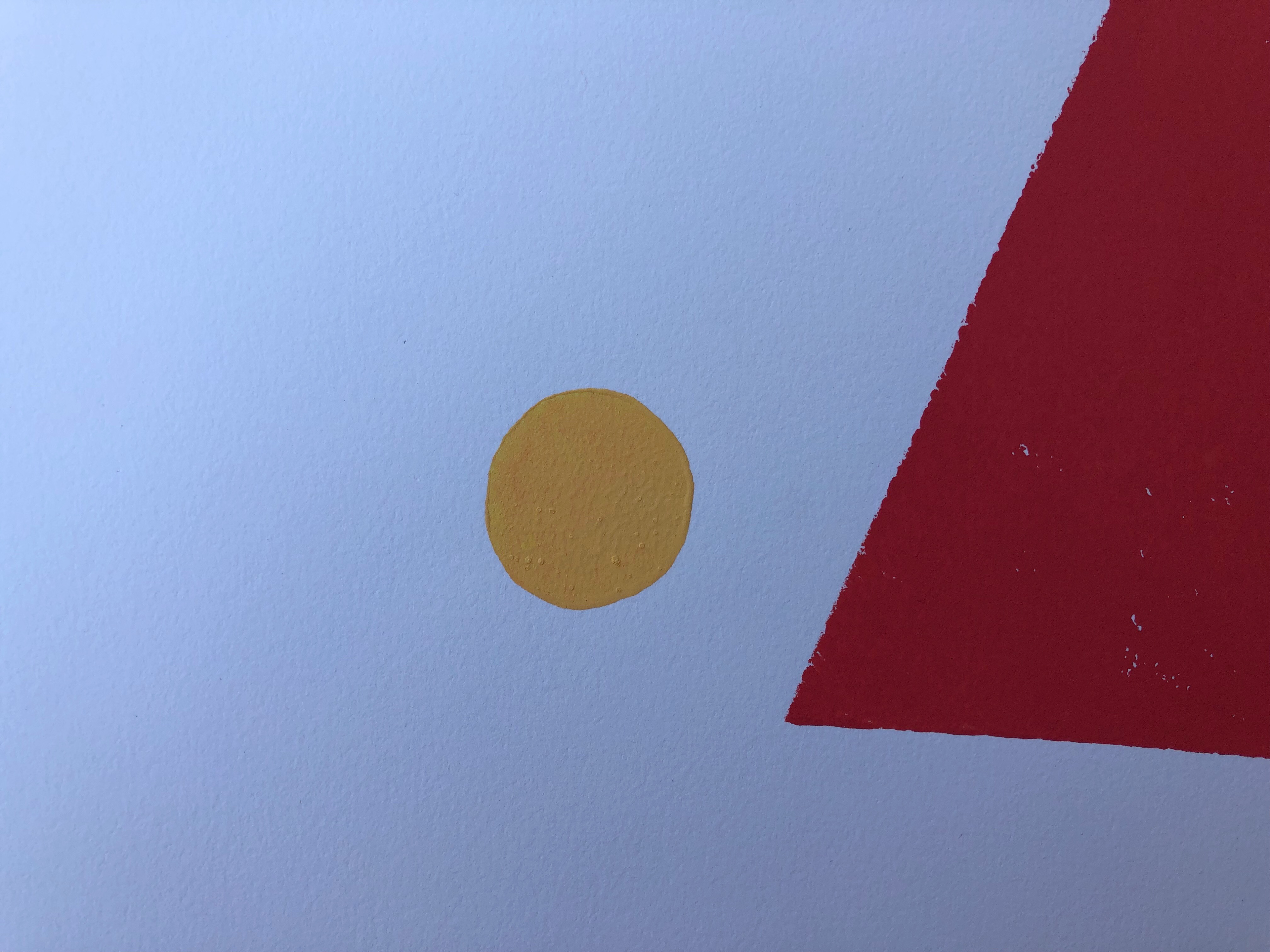 Original Block Print /.  "Heirloom Tomatoes"